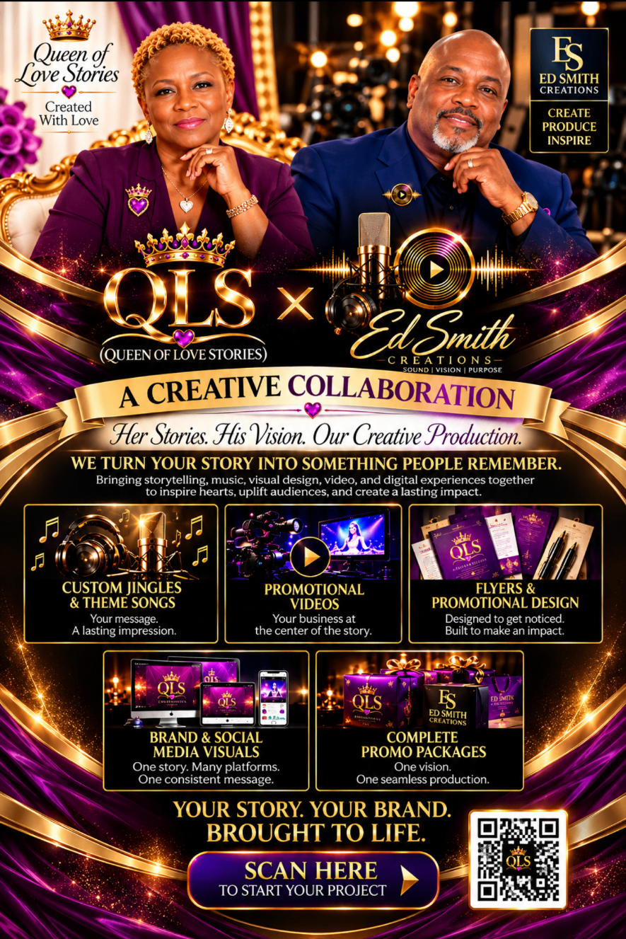 Queen of Love Stories × Ed Smith Creations — Regina and Edward, a creative collaboration
